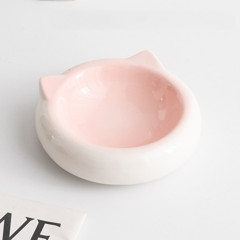 Keramikschale mit Katzenohren