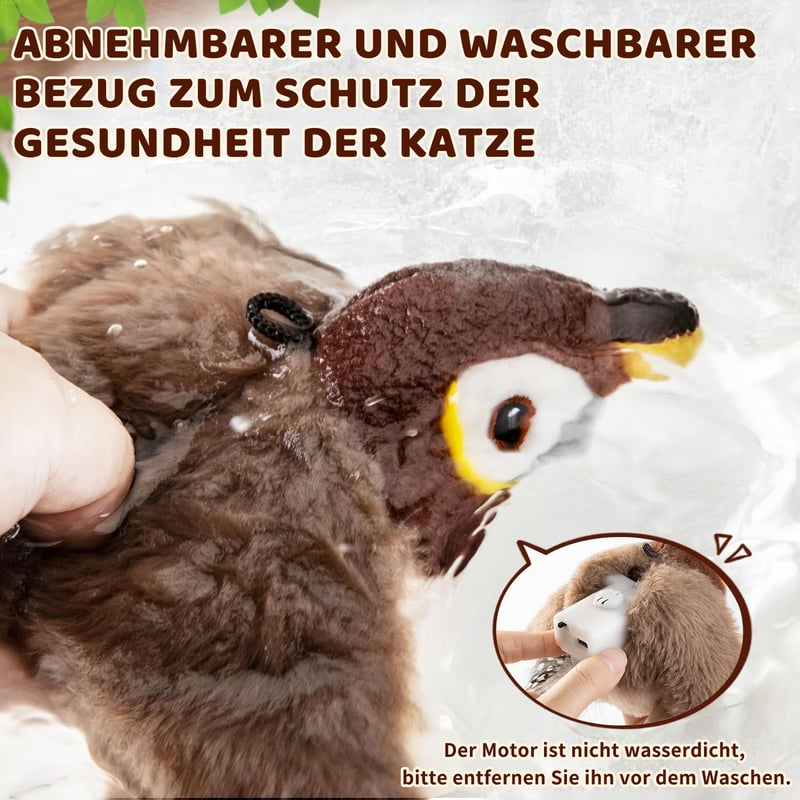 Katzenspielzeug „Flappendes Vogel“