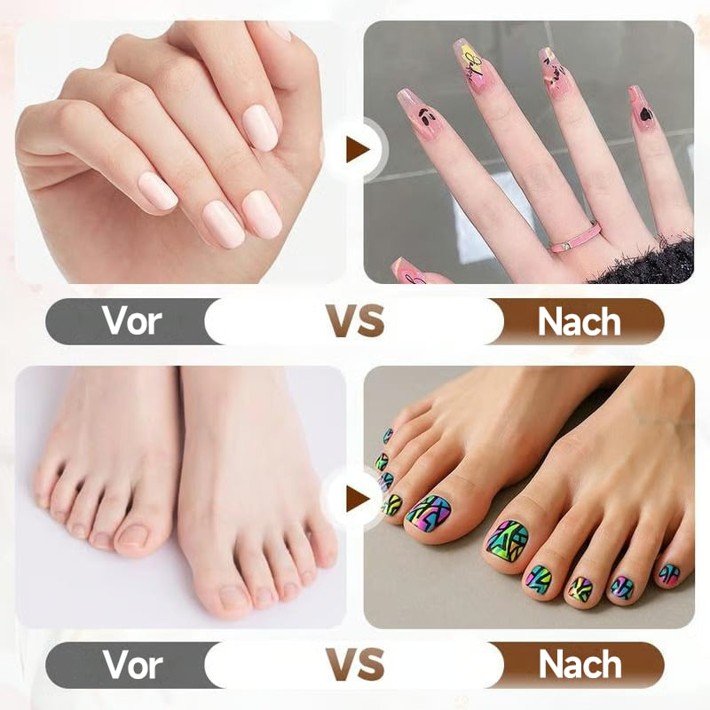 Nailart-Stiftset in 12 Farben