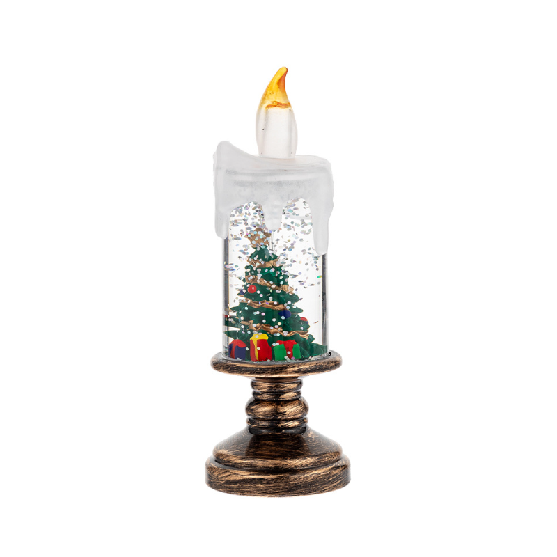 LED-Kerze „Glitter Tanne“