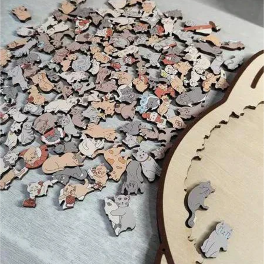 135-Stk. Katzenpuzzle