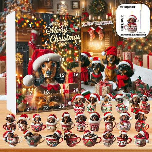 Adventskalender „Dackel“