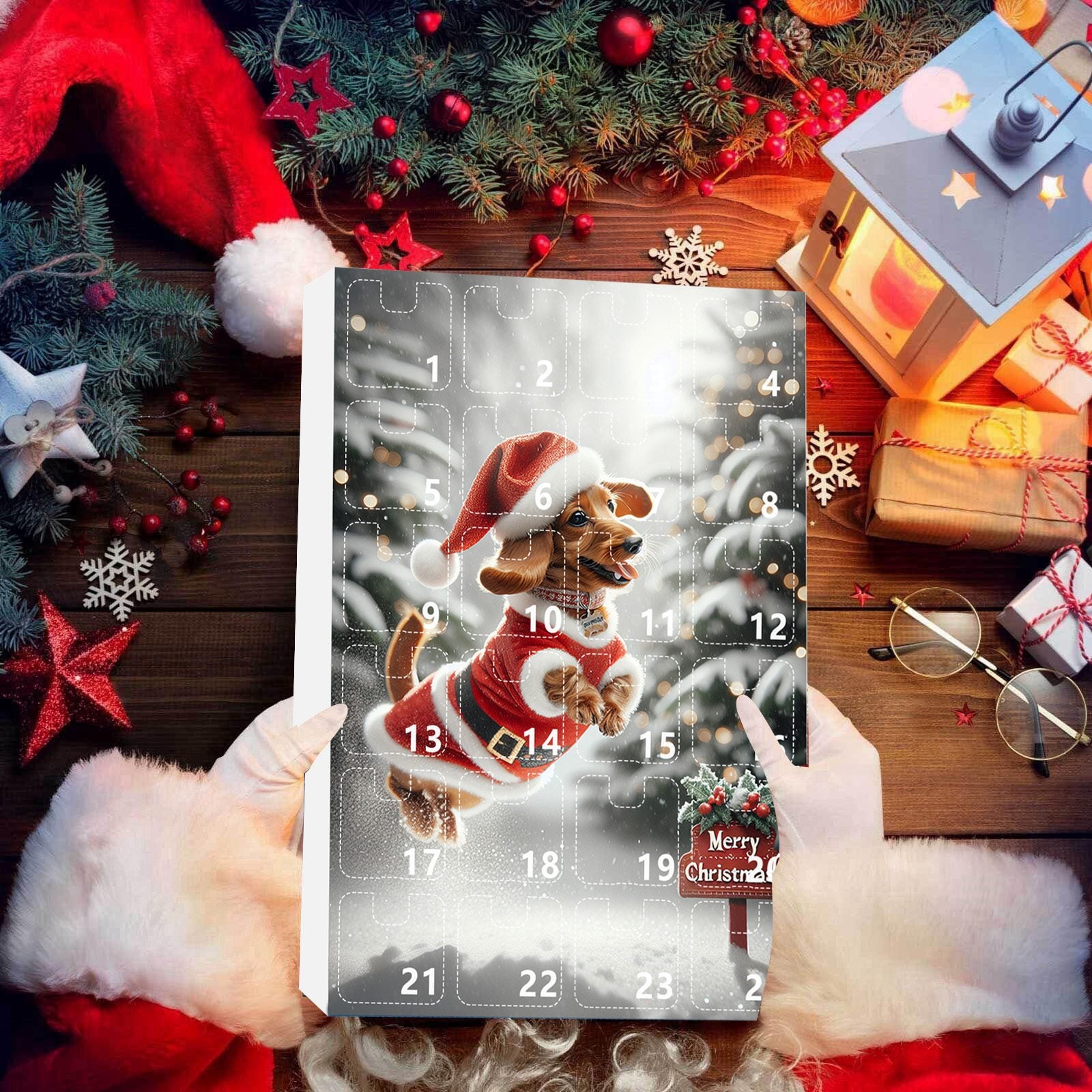 Adventskalender „Dackel“