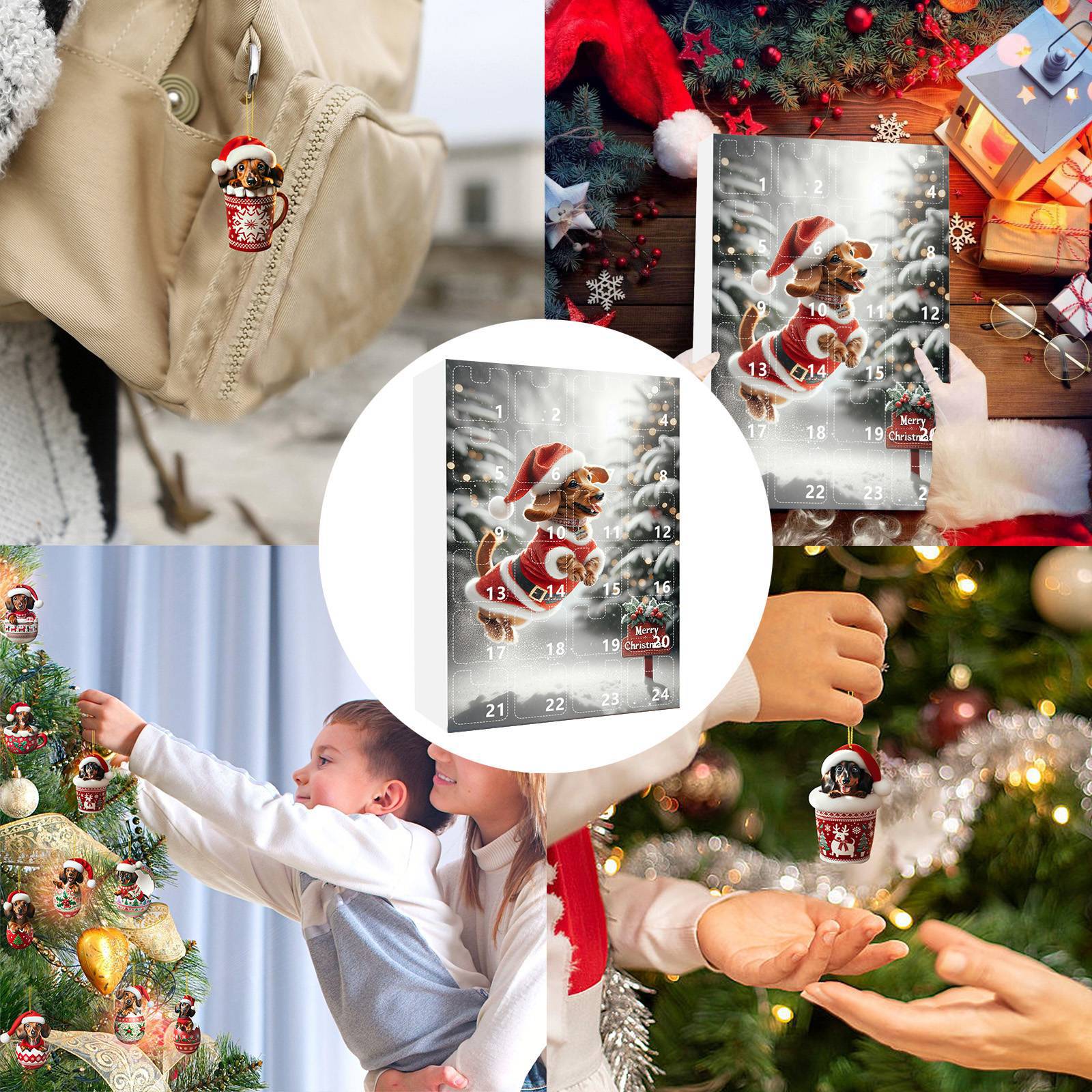 Adventskalender „Dackel“