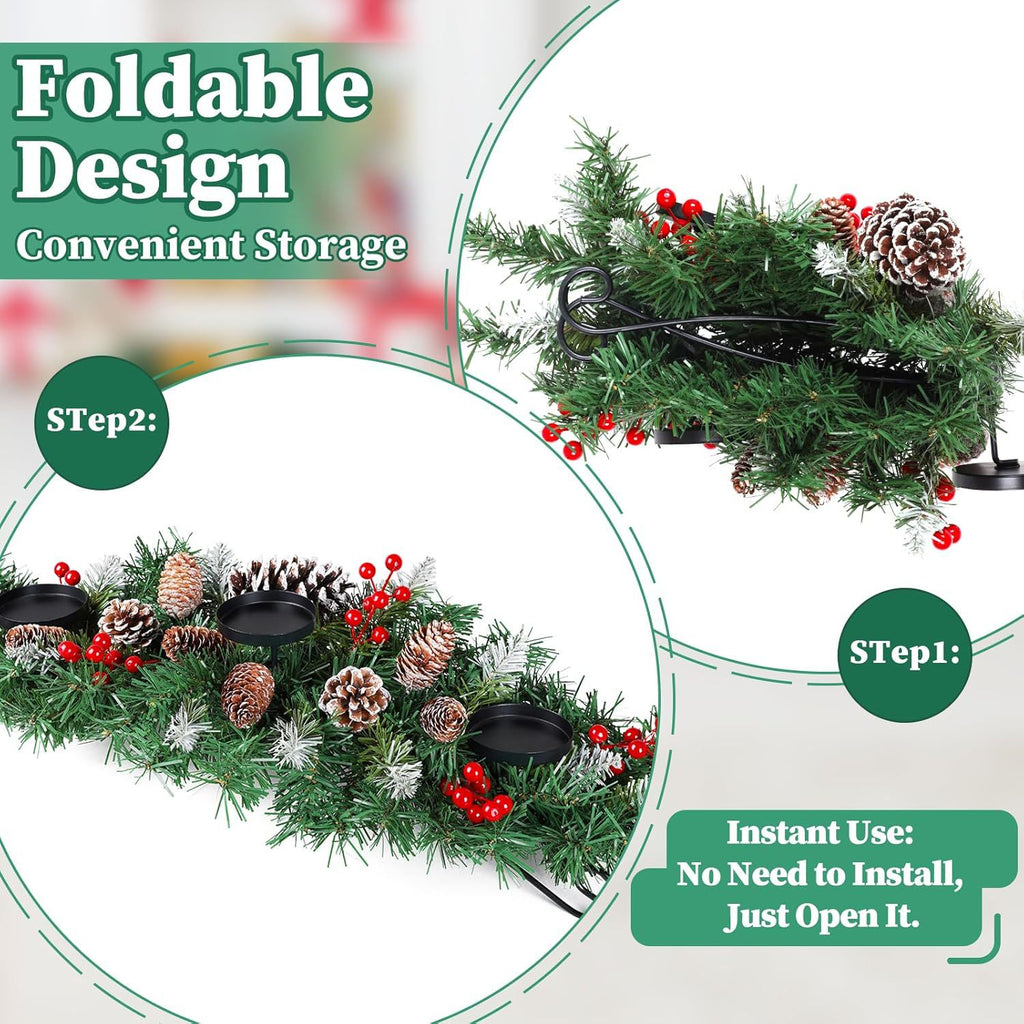 DIY Tisch-Deko „Weihnachtsfest“