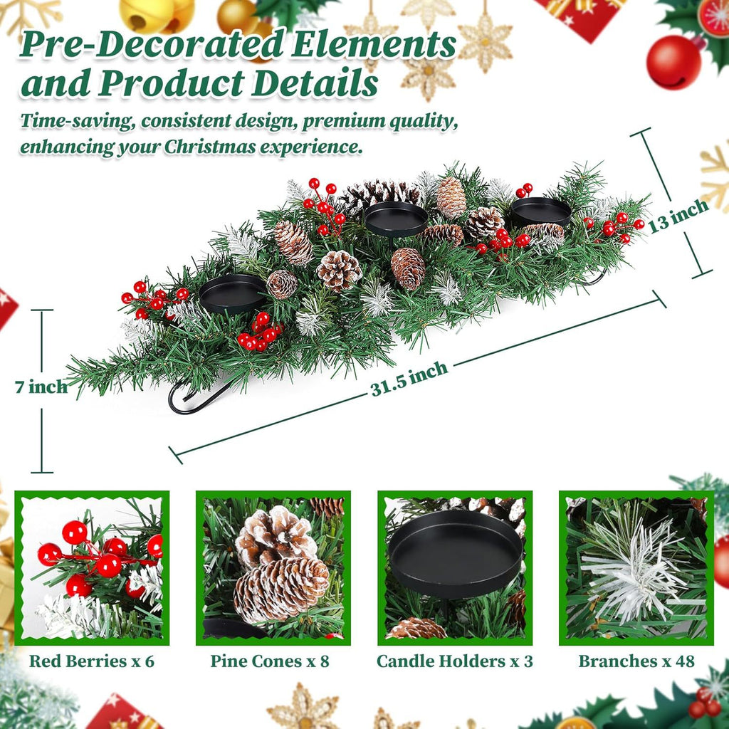 DIY Tisch-Deko „Weihnachtsfest“