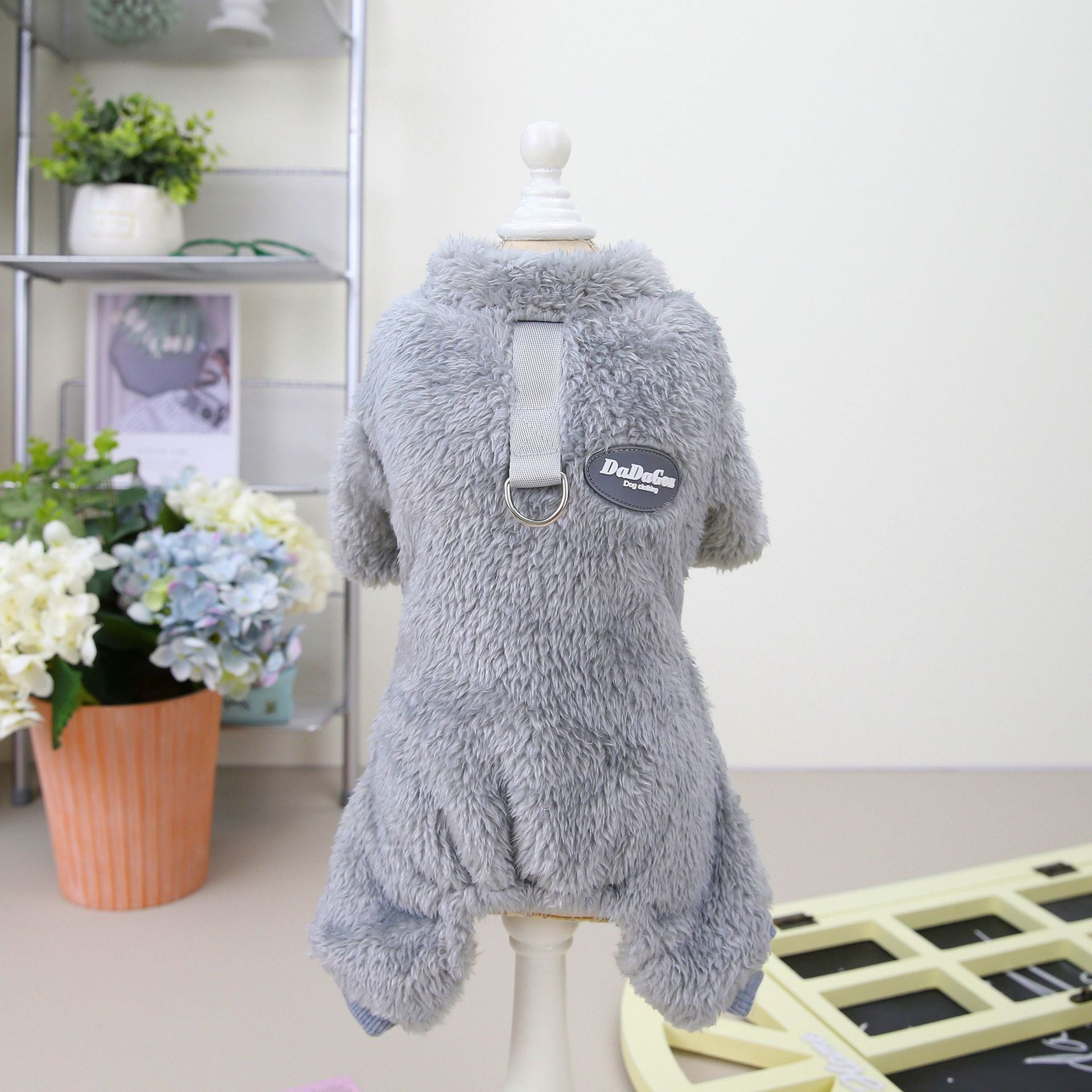 Elastischer Overall aus Fleece