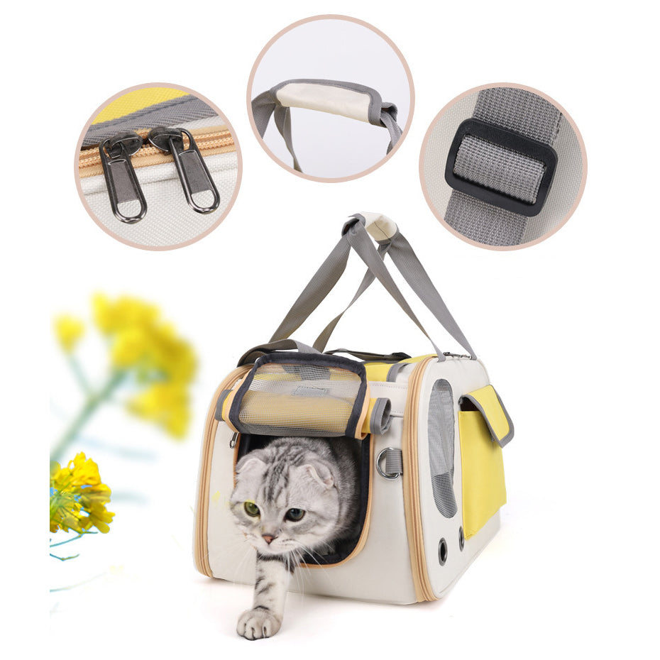 Atmungsaktive Katzentransportbox