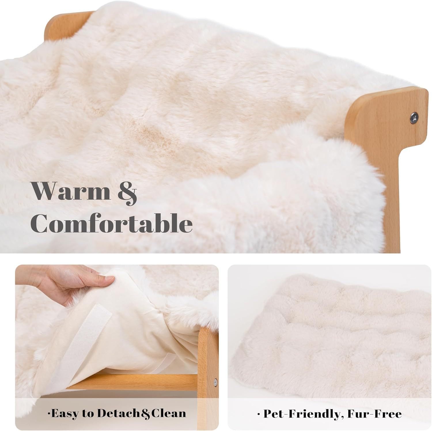 Abnehmbares & Waschbares Winter Katzensofa