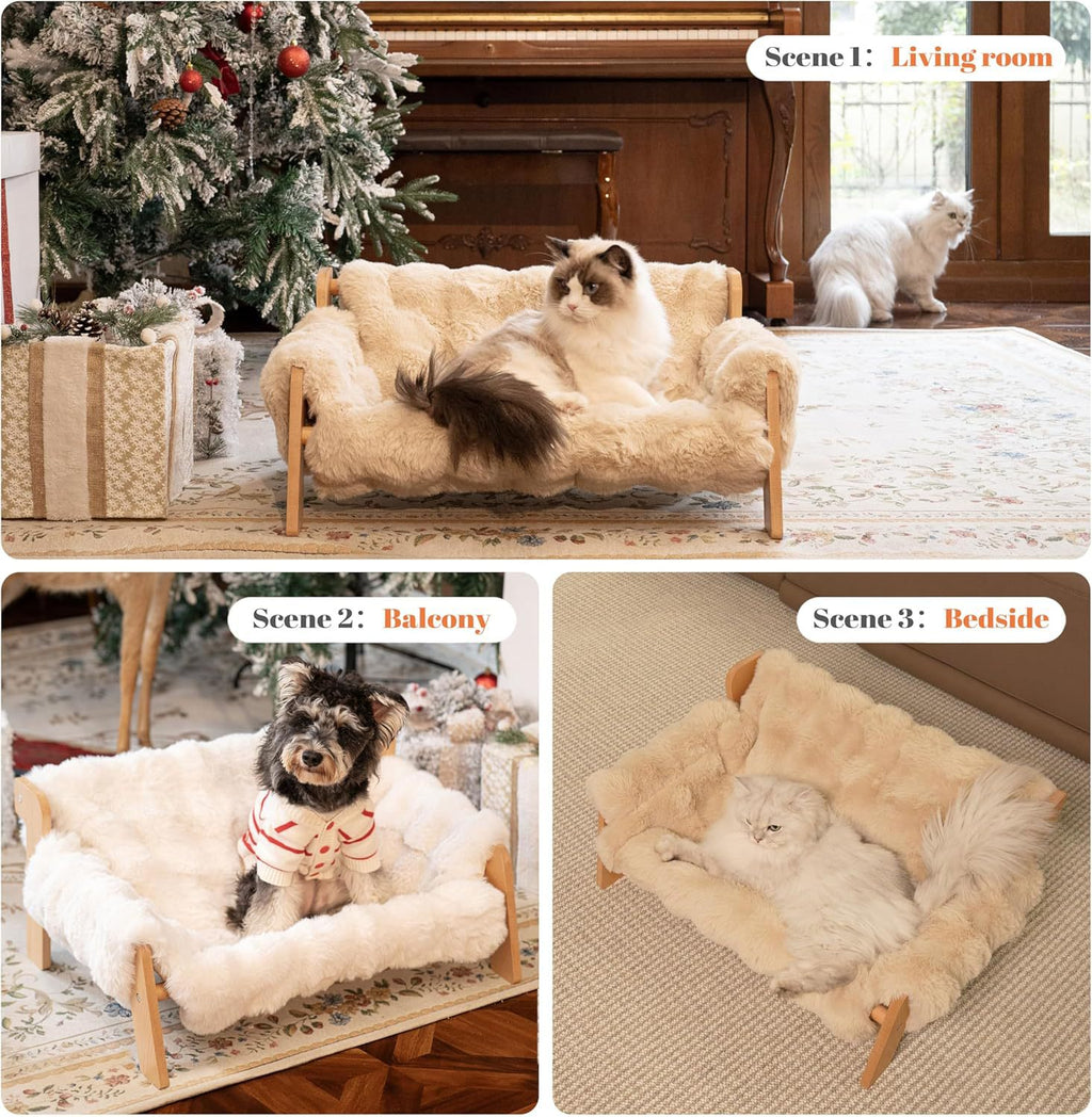 Abnehmbares & Waschbares Winter Katzensofa