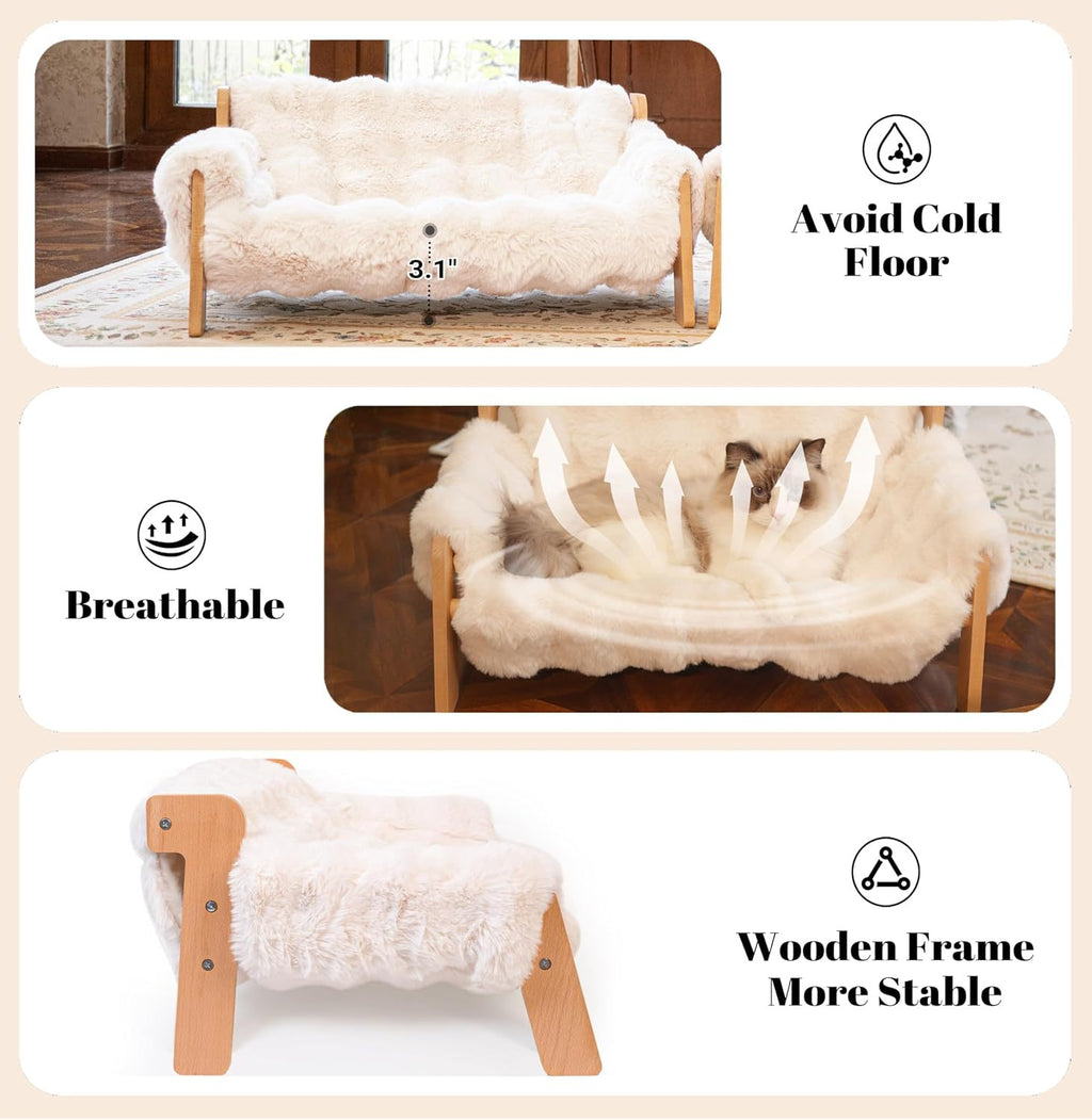 Abnehmbares & Waschbares Winter Katzensofa