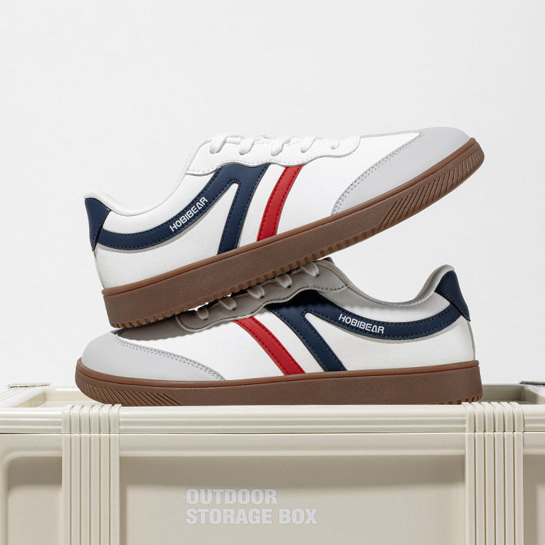 Lässige Sneaker mit flacher Sohle