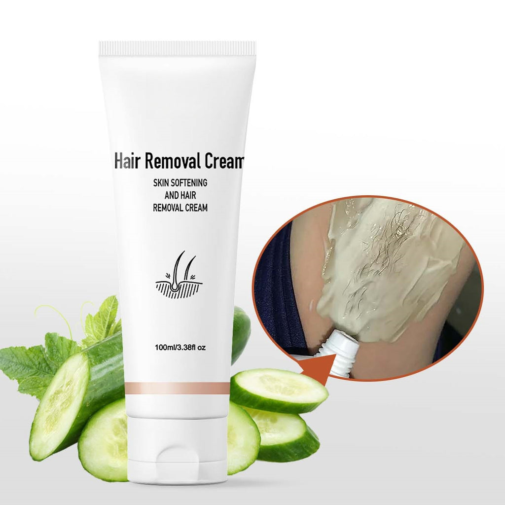Haarentfernungscreme mit Gurkenduft