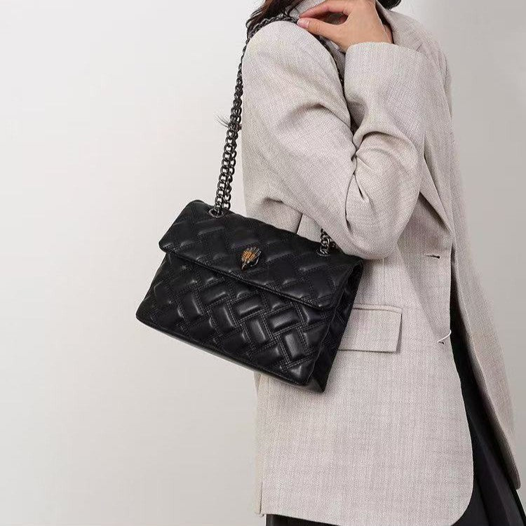 Damen-Tasche mit Rautenmuster