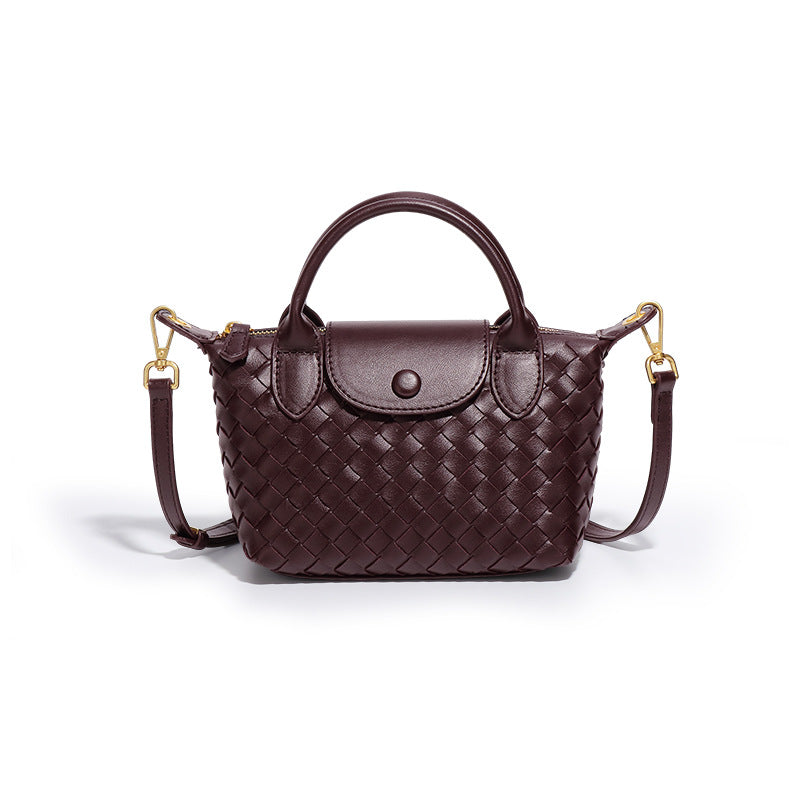 Handgewebte Schultertasche