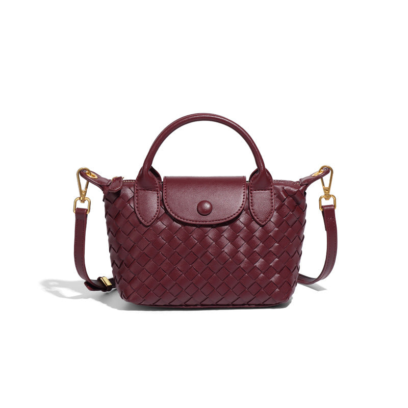 Handgewebte Schultertasche