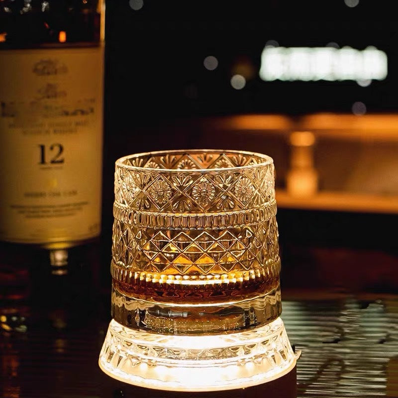 360° Rotatable Whisky Glass Mug
