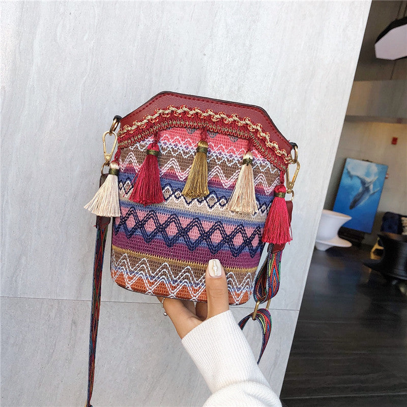 Handgefertigte Handtaschen der amerikanischen Ureinwohner
