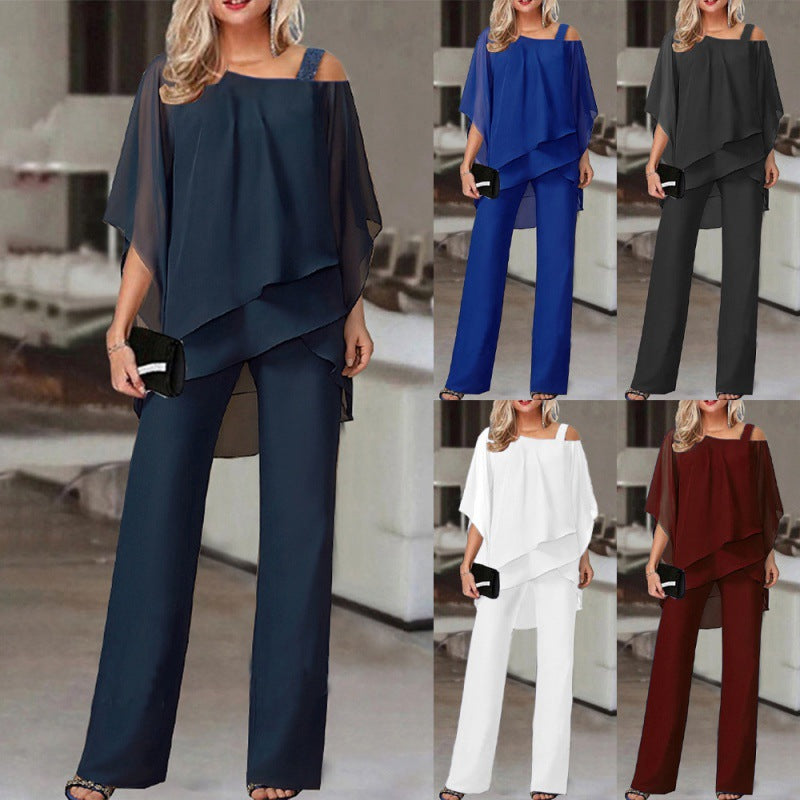 Elegantes Set aus Chiffon