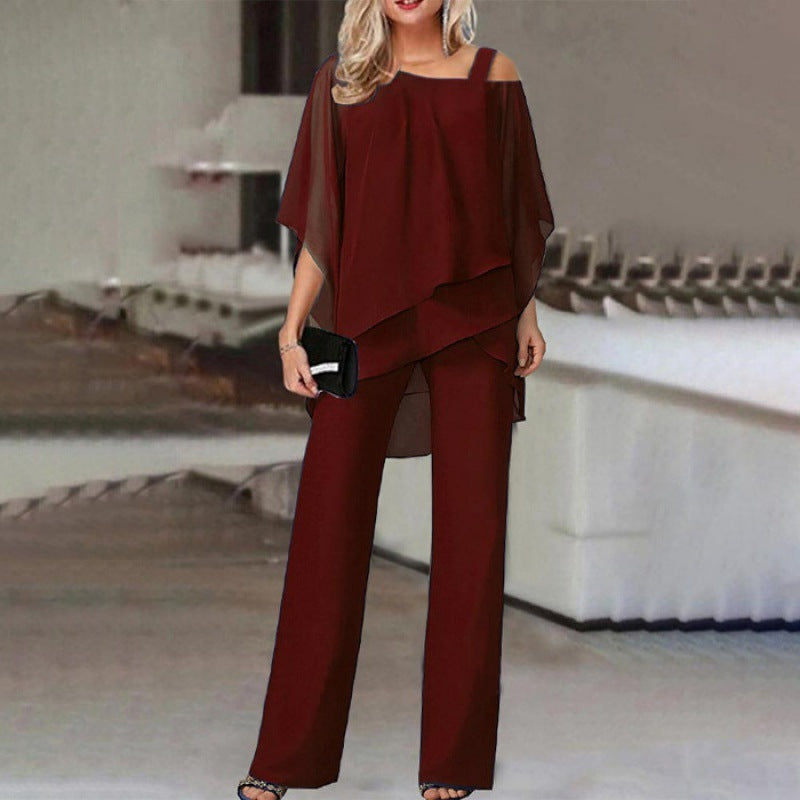 Elegantes Set aus Chiffon