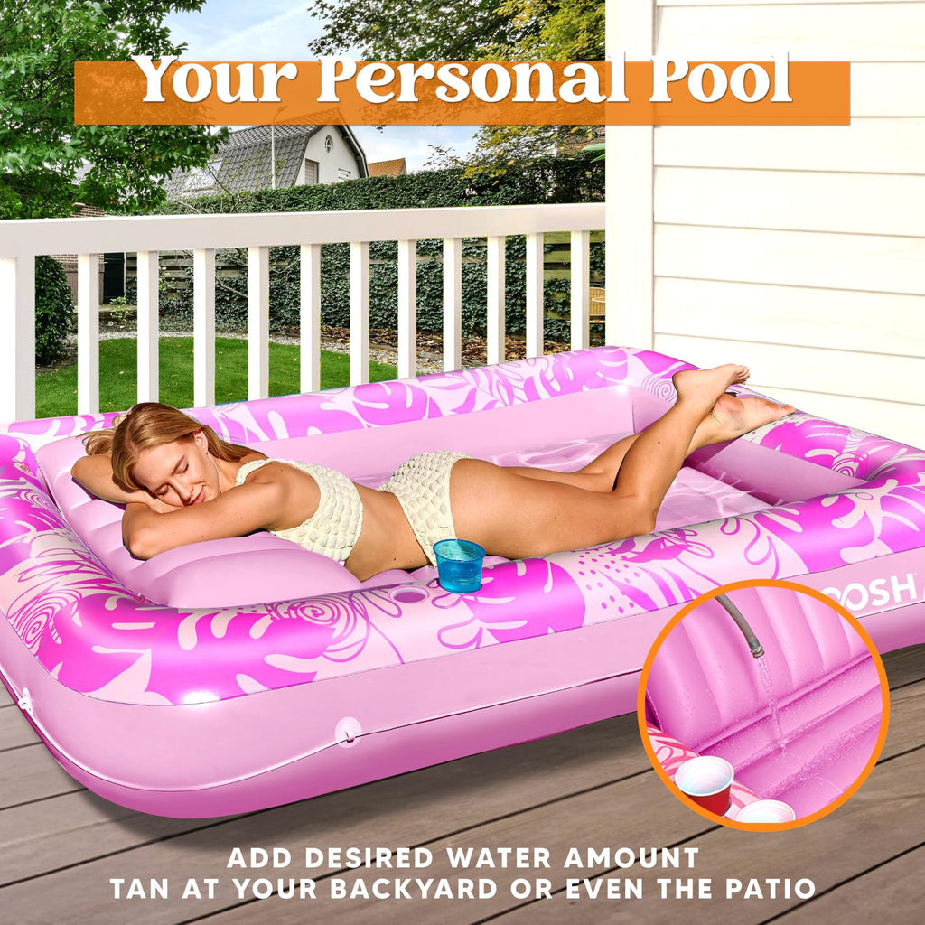 Großer aufblasbarer Swimmingpool/aufblasbares Wasserbett