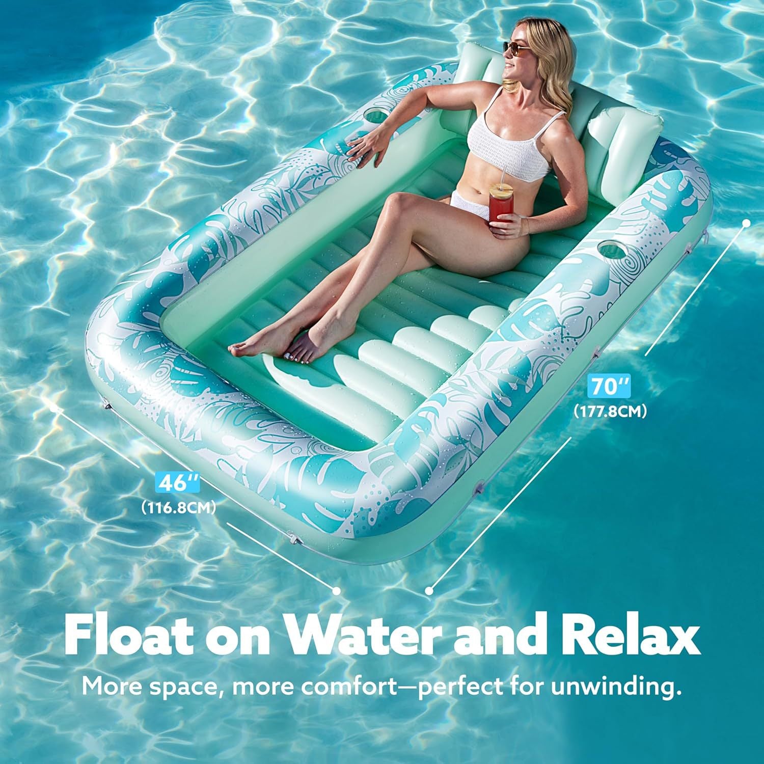 Großer aufblasbarer Swimmingpool/aufblasbares Wasserbett