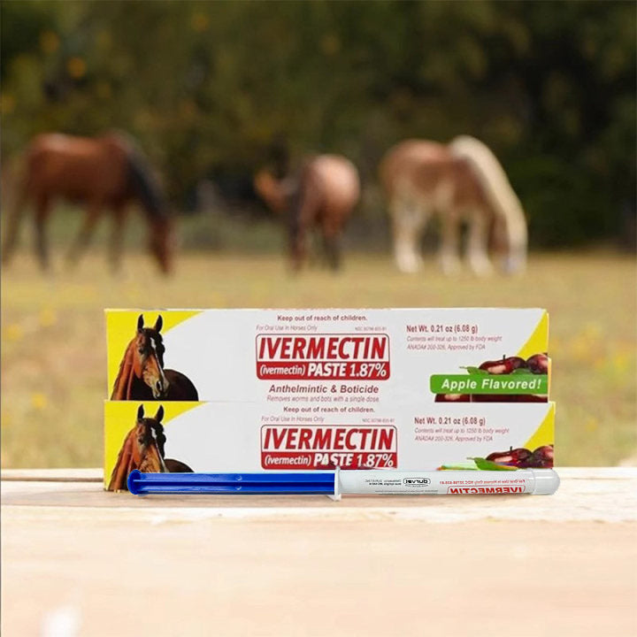 Ivermectin-Pferdepaste 1,87 % 6,08 g Tuben