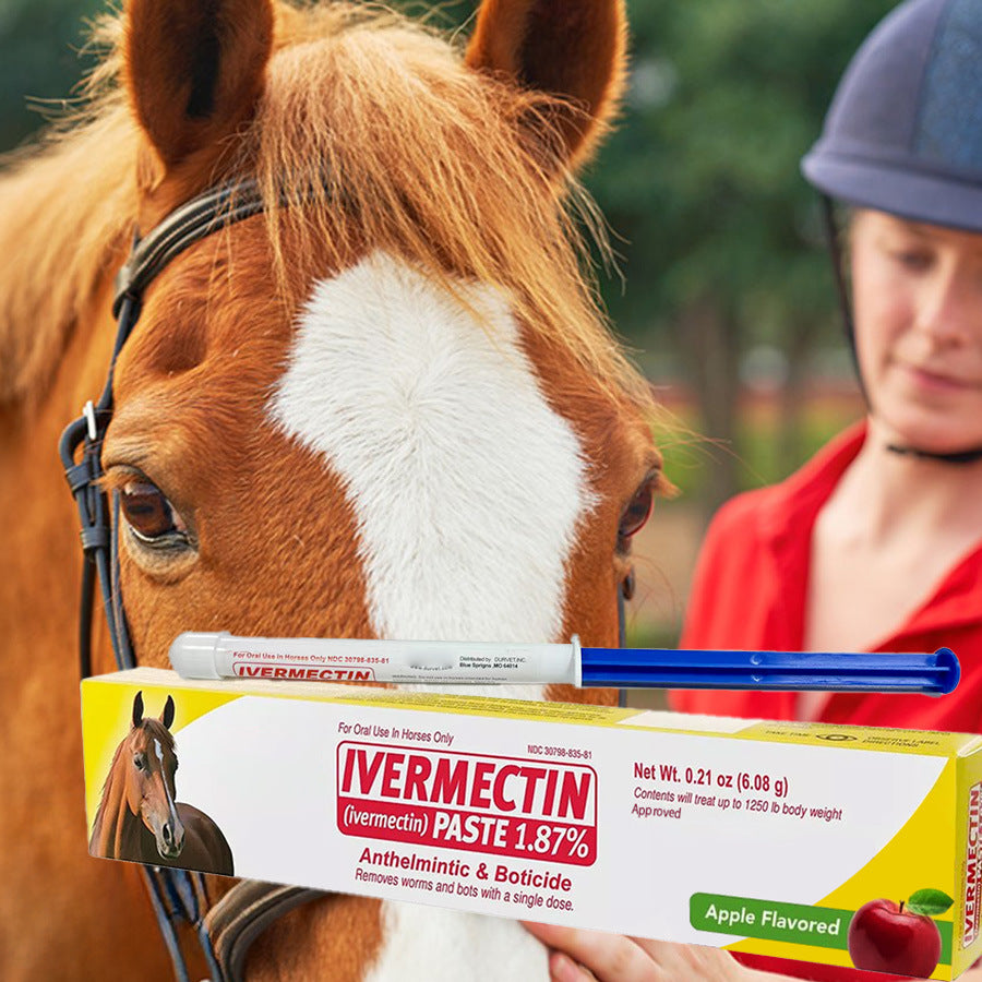 Ivermectin-Pferdepaste 1,87 % 6,08 g Tuben