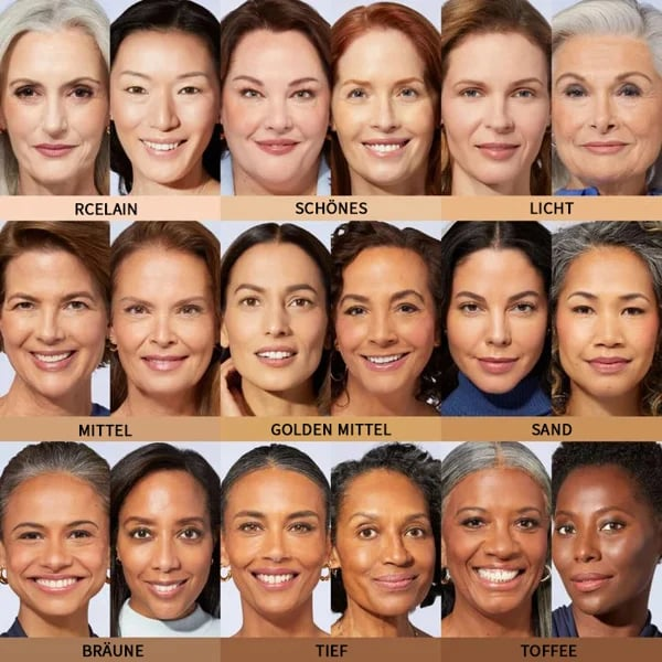 Farbwechselnde Foundation