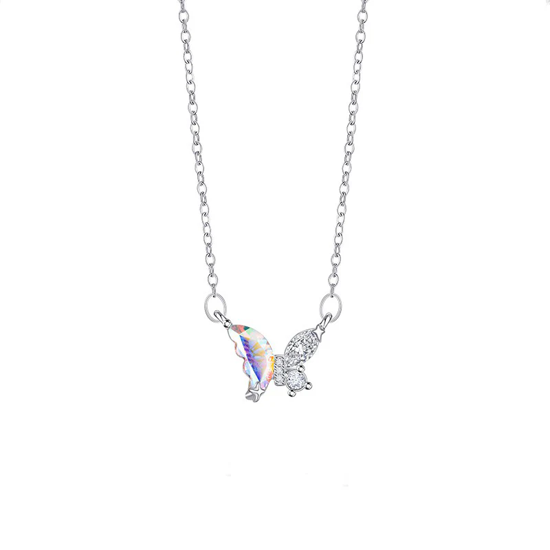 Schmetterling Halskette
