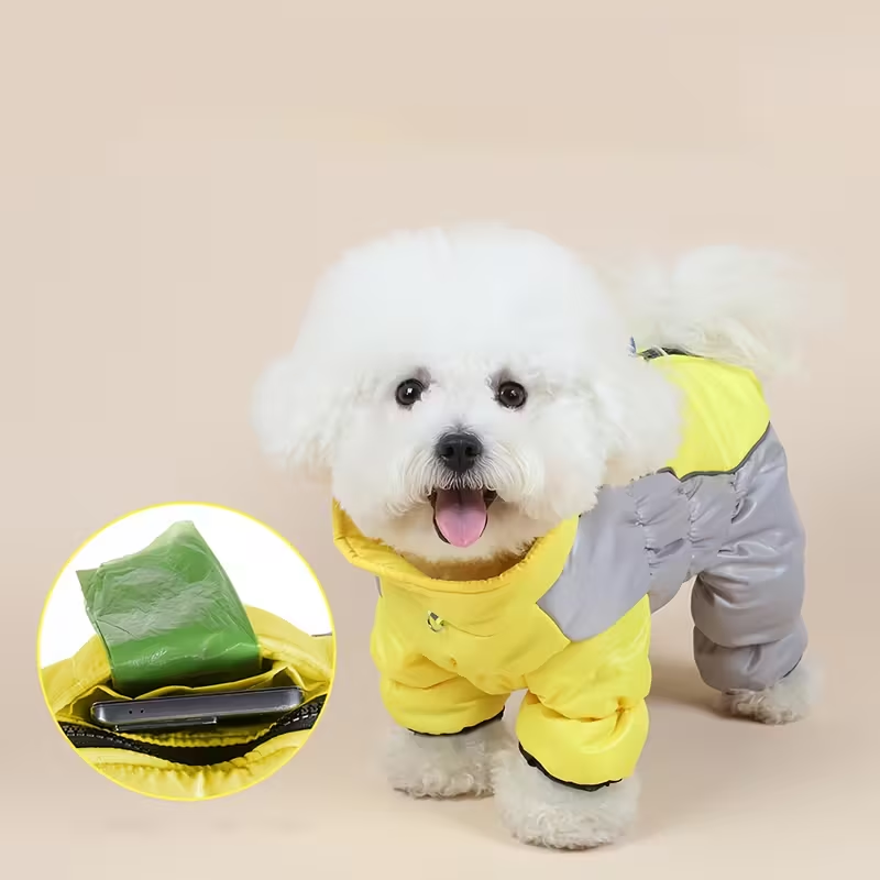 Reflektierender Baumwollmantel