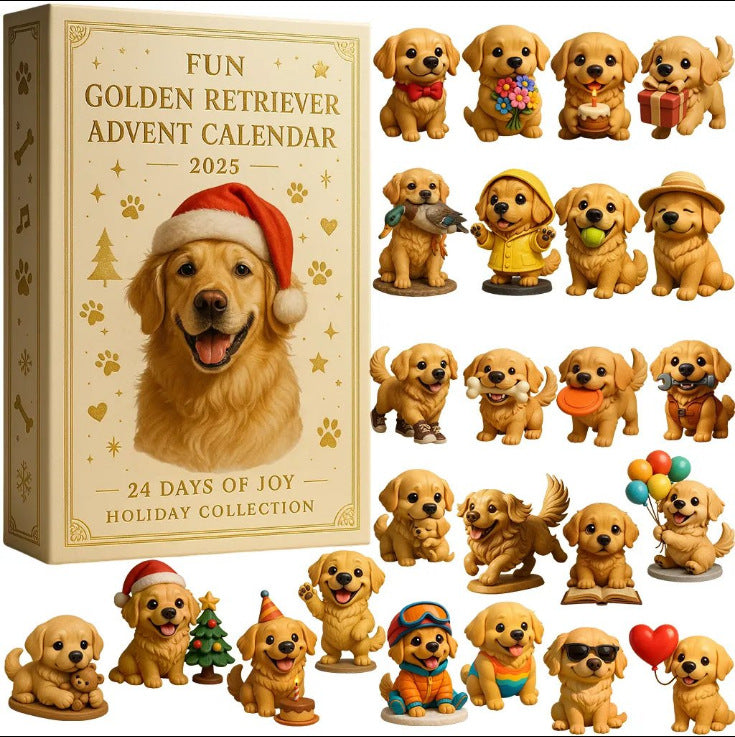 Adventskalender „Golden Retriever“