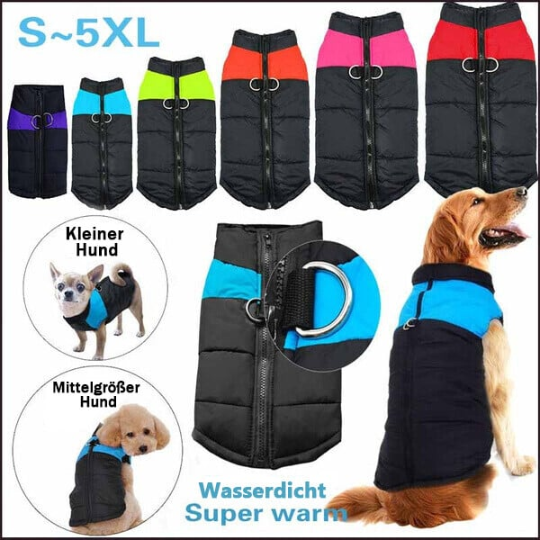 Wasserdichte Hundeweste
