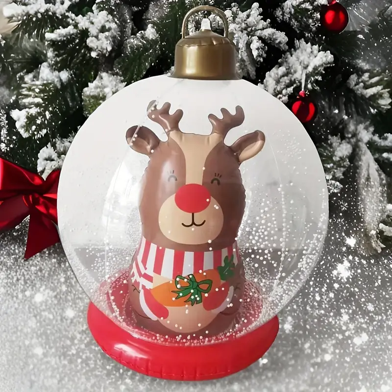 Aufblasbarer Weihnachtsball
