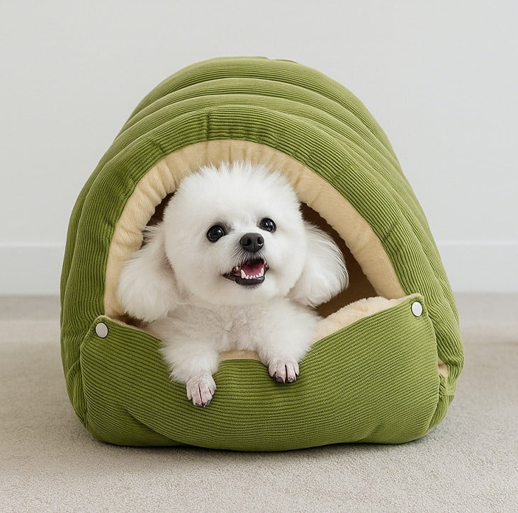 Abnehmbares Winter-Katzenbett