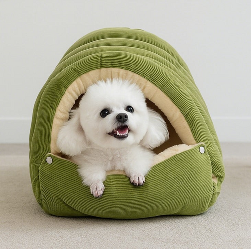 Abnehmbares Winter-Katzenbett