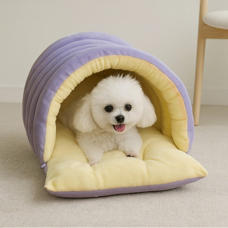 Abnehmbares Winter-Katzenbett