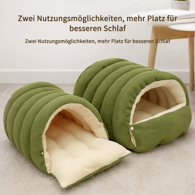 Abnehmbares Winter-Katzenbett