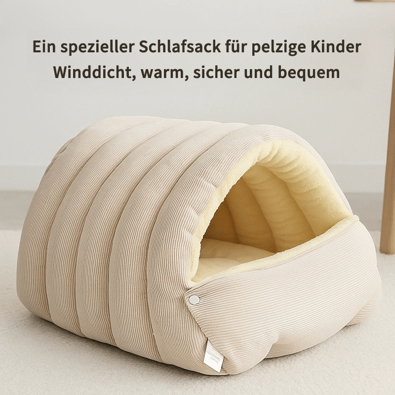 Abnehmbares Winter-Katzenbett
