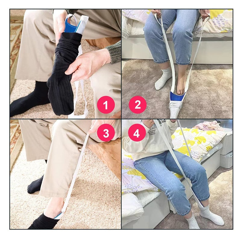 Pflege „Sockenanziehhilfe“