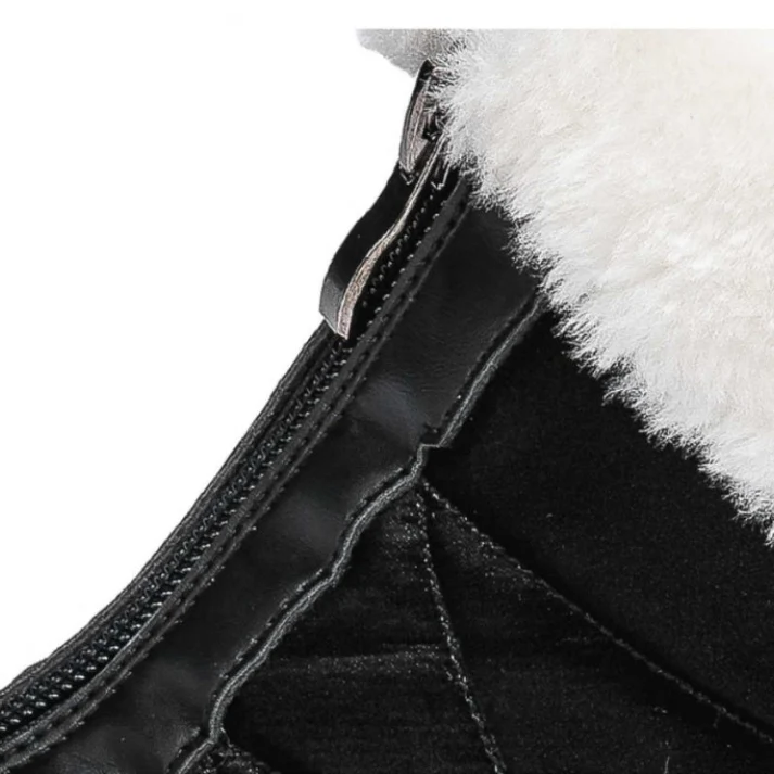 Warme Plüsch-Schneestiefel