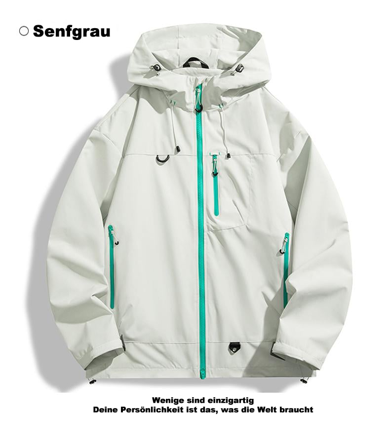 Neue Outdoor-Bergsteigerjacke