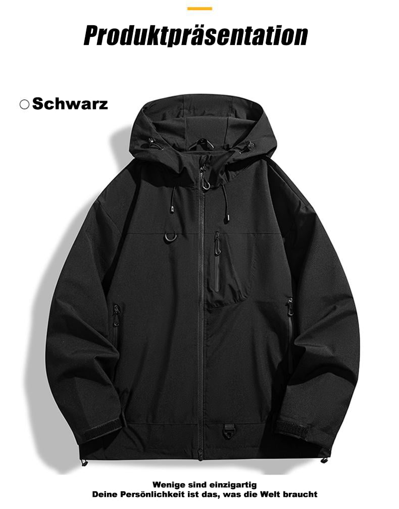 Neue Outdoor-Bergsteigerjacke