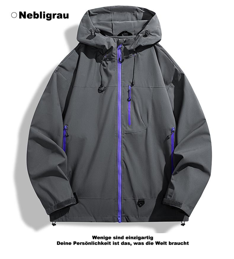 Neue Outdoor-Bergsteigerjacke