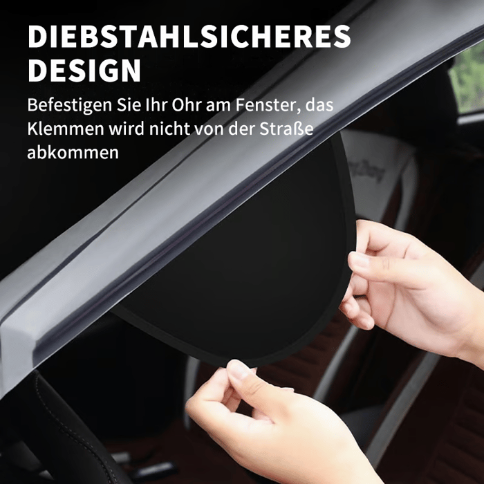 Magnetische Schneedecke für Frontscheiben