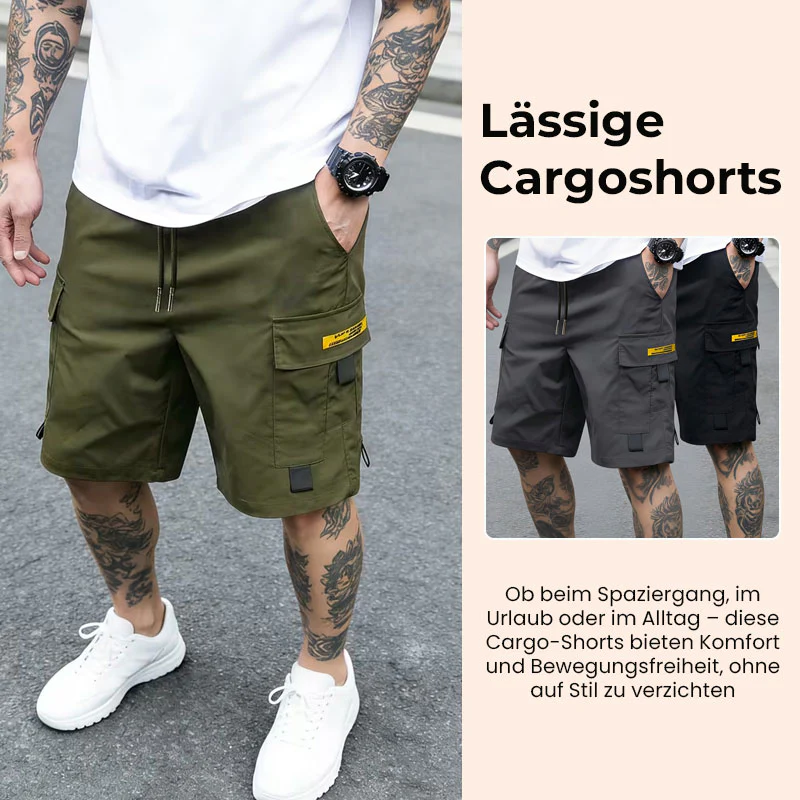 Lässige Cargo-Shorts für Alltag