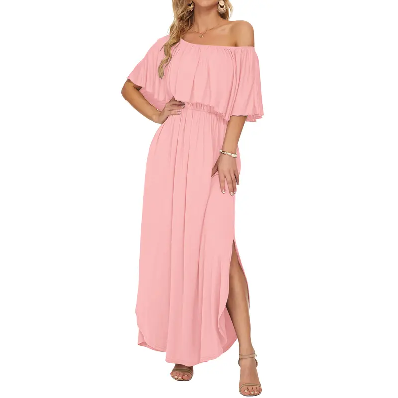 Schulterfreies Damenkleid
