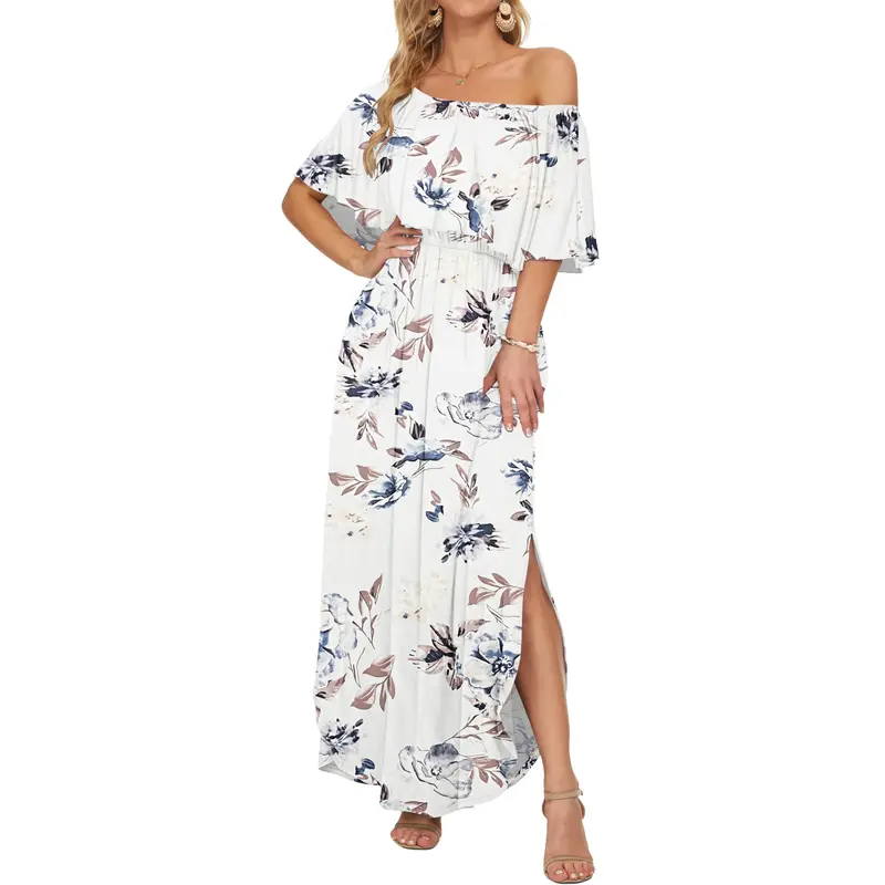 Schulterfreies Damenkleid
