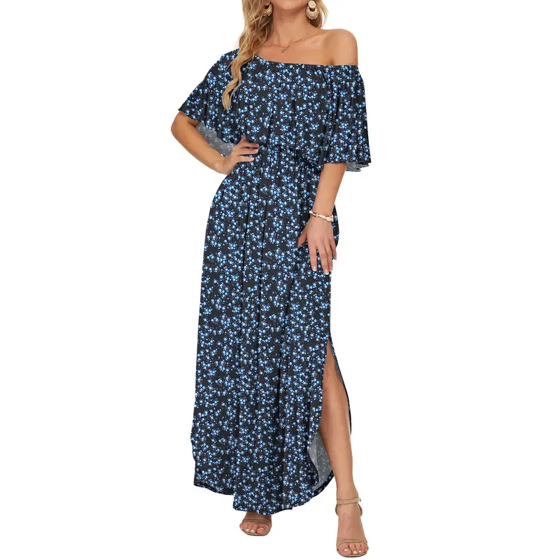 Schulterfreies Damenkleid
