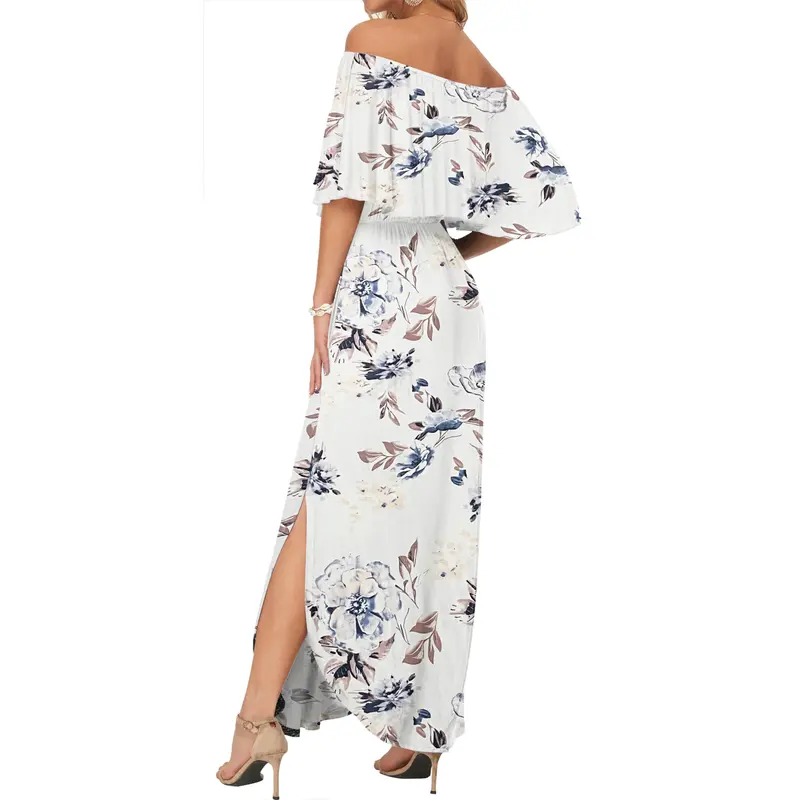 Schulterfreies Damenkleid